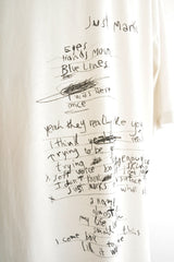 DIETER HIGH COMFORT FIT T-SHIRT WITH “LOST LETTER” PRINT