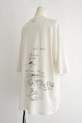 DIETER HIGH COMFORT FIT T-SHIRT WITH “LOST LETTER” PRINT