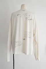 EMIL RELAX FIT LONG SLEEVE BOXY T-SHIRT WITH “CLASSROOM MEMORY”