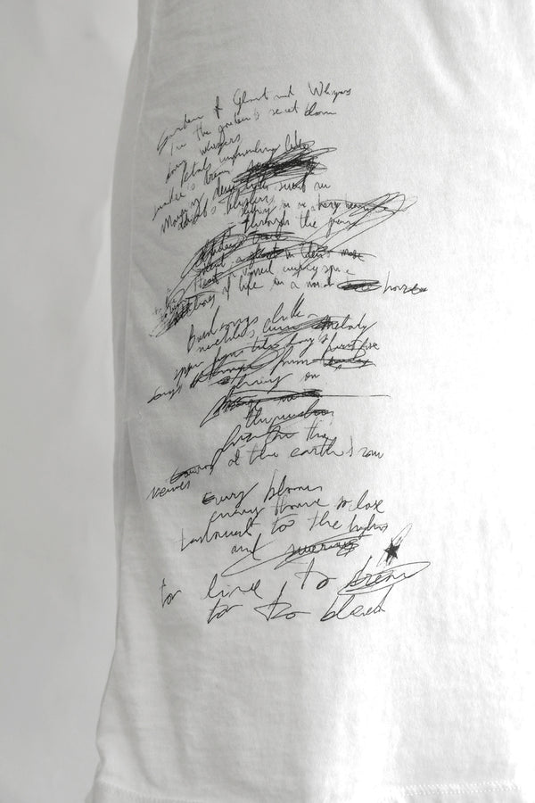 SEVA STAND TANK TOP WITH "SKETCHBOOK" PRINT