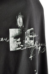 EMIL RELAX FIT LONG SLEEVE BOXY T-SHIRT WITH “CLASSROOM MEMORY”