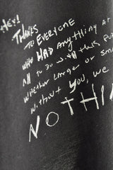 EMIL RELAX FIT LONG SLEEVE BOXY T-SHIRT WITH “CLASSROOM MEMORY”