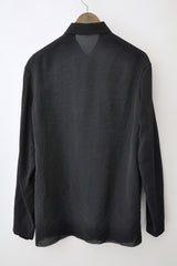 STRAIGHT MEDIUM FIT SHIRTS - BLACK