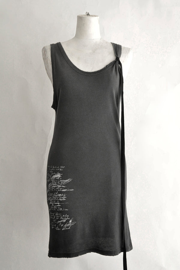 SEVA STAND TANK TOP WITH "SKETCHBOOK" PRINT