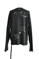 EMIL RELAX FIT LONG SLEEVE BOXY T-SHIRT WITH “CLASSROOM MEMORY”