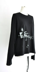EMIL RELAX FIT LONG SLEEVE BOXY T-SHIRT WITH “CLASSROOM MEMORY”