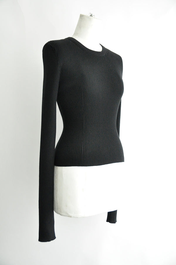 KATI CREW NECK CROPPED SWEATER
