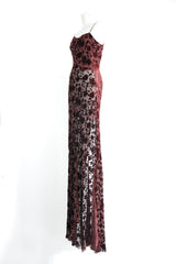 AARICIA LONG BIAS SLIP DRESS