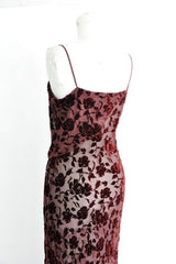 AARICIA LONG BIAS SLIP DRESS