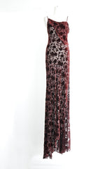AARICIA LONG BIAS SLIP DRESS