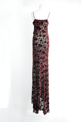 AARICIA LONG BIAS SLIP DRESS