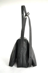 2 POCKETS MESSENGER BAG 25 - BLACK