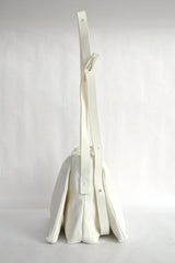 2 POCKETS MESSENGER BAG 25 - WHITE