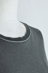 EMIL RELAX FIT LONG SLEEVE BOXY T-SHIRT WITH "INFINITY FEATHERS"