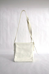 2 POCKETS MESSENGER BAG 20 - WHITE