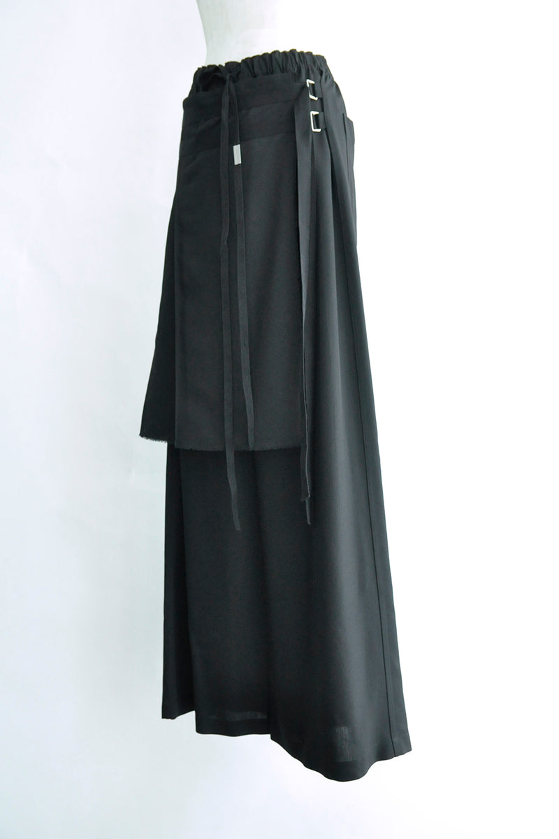 MARRK COMFORT LOUNGE PANTS WITH BELTED APRON