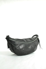 LARGE SLICE BELT BAG - BLACK