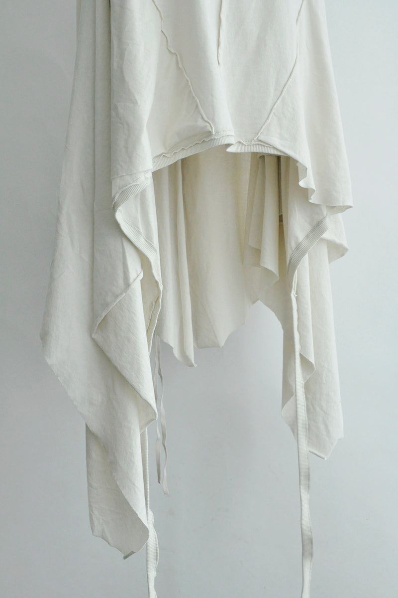 GON DECONSTRUCTED PANEL SKIRT WITH MIX PRINT