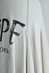 GON DECONSTRUCTED PANEL SKIRT WITH MIX PRINT
