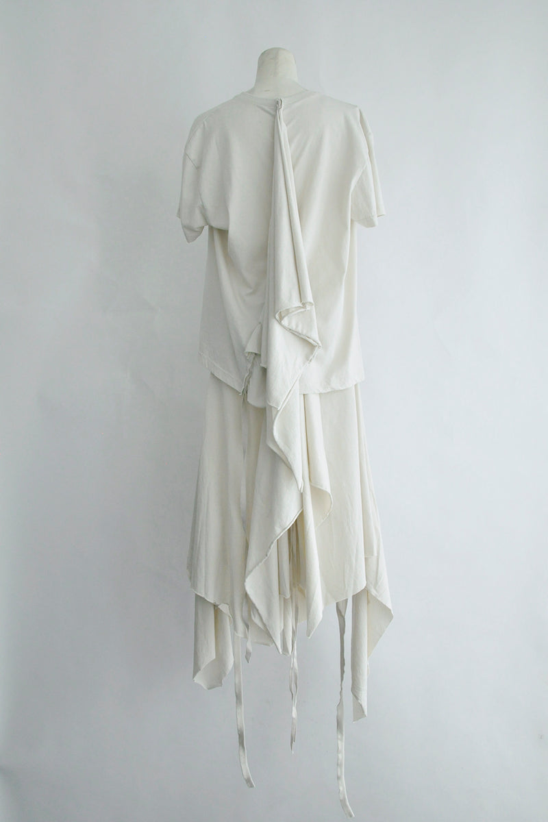 DOROTHEA DECONSTRUCTED COMFORT T-SHIRT WITH MIX PRINT