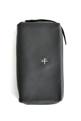 ZIPPED EXTRA LARGE WALLET - BLACK