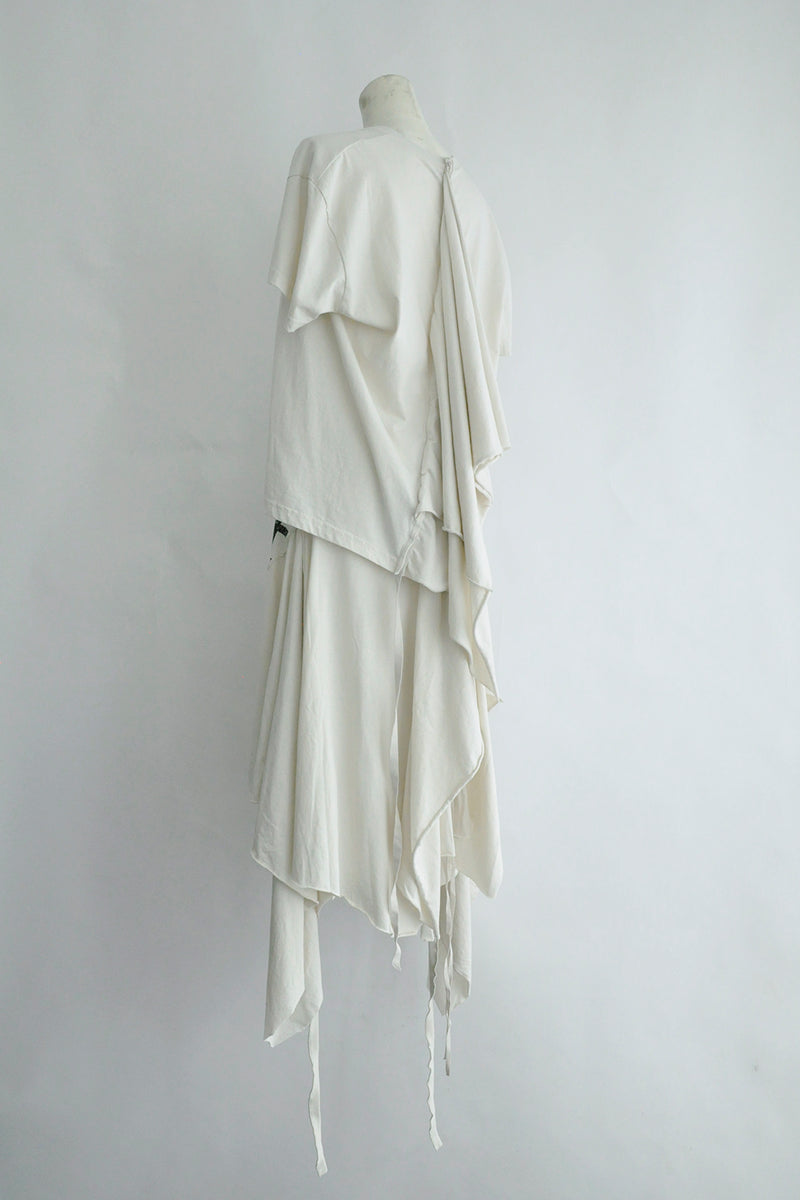 DOROTHEA DECONSTRUCTED COMFORT T-SHIRT WITH MIX PRINT