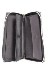 ZIPPED EXTRA LARGE WALLET - BLACK