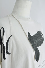 DOROTHEA DECONSTRUCTED COMFORT T-SHIRT WITH MIX PRINT