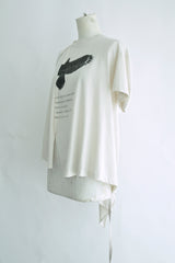 DOROTHEA DECONSTRUCTED COMFORT T-SHIRT WITH MIX PRINT
