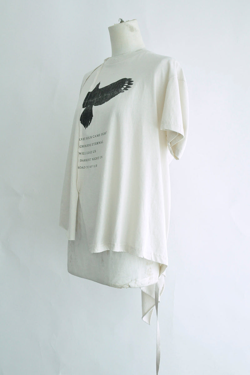 DOROTHEA DECONSTRUCTED COMFORT T-SHIRT WITH MIX PRINT