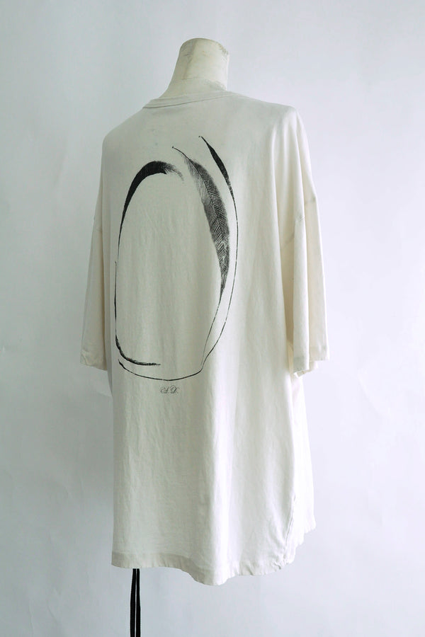 DIETER HIGH COMFORT T-SHIRT WITH "INFINITY FEATHERS"