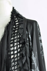 FORA MACRAME EMBROIDERY ROBE