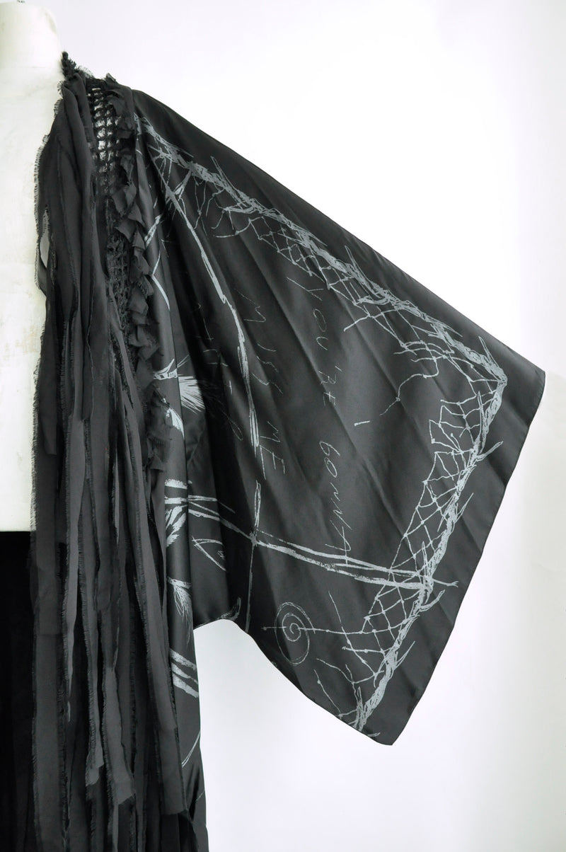 FORA MACRAME EMBROIDERY ROBE