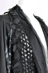 FORA MACRAME EMBROIDERY ROBE