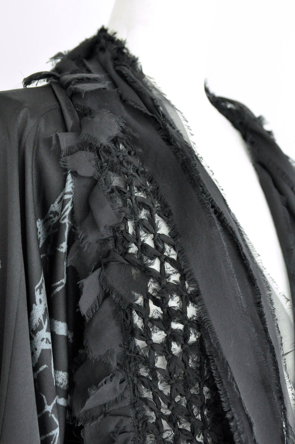 FORA MACRAME EMBROIDERY ROBE