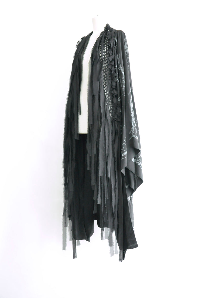 FORA MACRAME EMBROIDERY ROBE