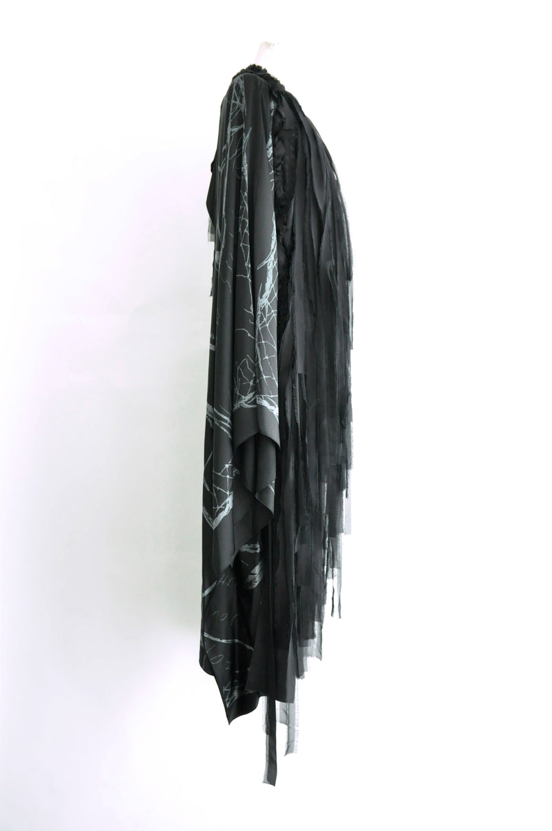 FORA MACRAME EMBROIDERY ROBE
