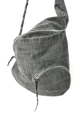 LARGE SNAIL BAG - CARBON