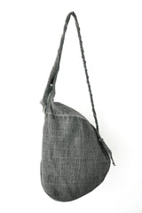 LARGE SNAIL BAG - CARBON