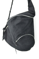 LARGE SNAIL BAG - BLACK