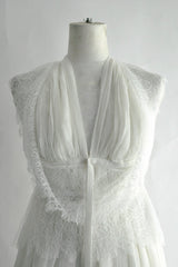 DORY ASYMMETRIC PANEL TOP WITH LACE