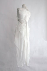 DORY ASYMMETRIC PANEL TOP WITH LACE