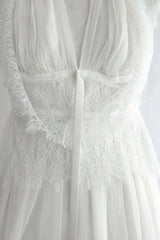 DORY ASYMMETRIC PANEL TOP WITH LACE