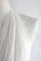 DORY ASYMMETRIC PANEL TOP WITH LACE
