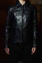 4 POCKET DETACHABLE HOOD BIKER JACKET