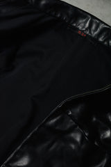 4 POCKET DETACHABLE HOOD BIKER JACKET