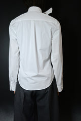 SCARF COLLAR L/S SHIRT