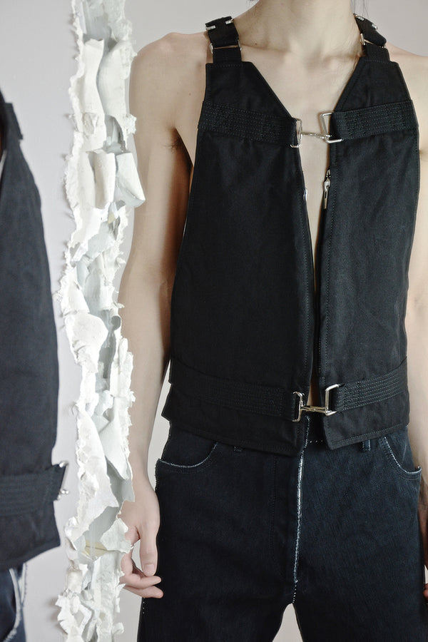 SELF-EDGE TAILORED VEST BAG