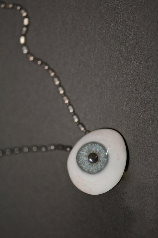 EYE SILVER CHAIN