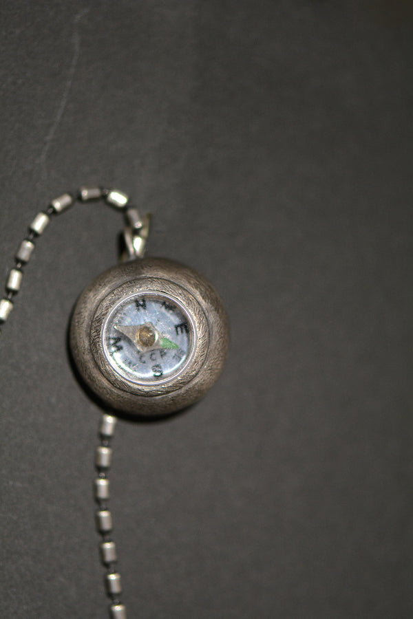 SILVER COMPASS CHAIN